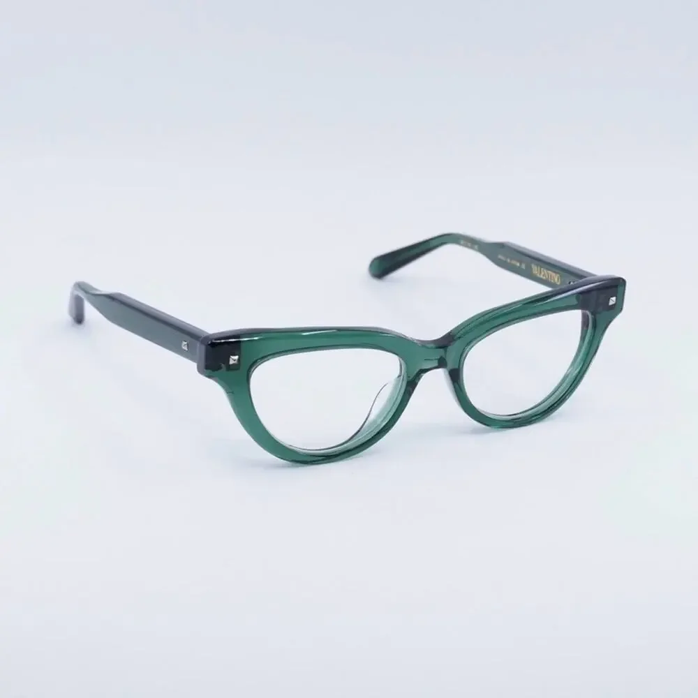 New! Valentino Green Women's Eyeglasses, V ESSENTIAL II VLX 124B, Authentic